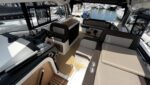 Kitchen and saloon inside Bavaria SR36