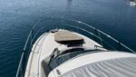 Cockpit of Bavaria 33 HT Palermo – spacious and comfortable helm area with modern controls and seating