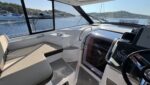 Cockpit of Bavaria 33 HT Palermo – spacious and comfortable helm area with modern controls and seating