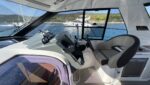 Cockpit of Bavaria 33 HT Palermo – spacious and comfortable helm area with modern controls and seating