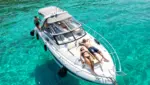 Bavaria S30 motor yacht cruising in the Adriatic Sea