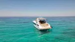 Bavaria S30 motor yacht cruising in the Adriatic Sea