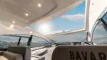 Bavaria SR41 aerial view luxury yacht Croatia