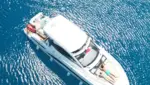 Bavaria SR41 cruising on the Adriatic coast Croatia