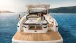 Bavaria SR41 swim platform sea access