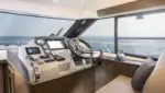 Bavaria Virtess 420 cockpit dining table