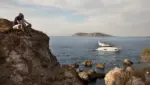 Bavaria Virtess 420 Fly anchored in a private bay Croatia