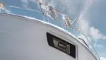Bavaria Virtess 420 Fly side view modern luxury motor yacht