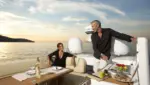 Bavaria Virtess 420 Fly sunset charter experience