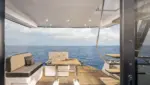 Bavaria Virtess 420 swim platform access sea
